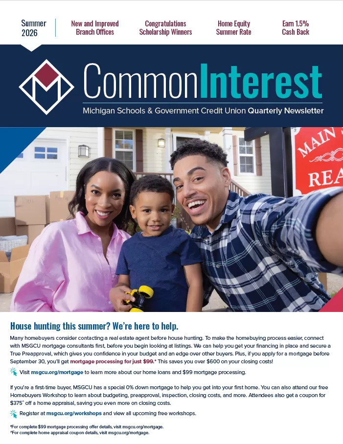 Common Interest Newsletter cover